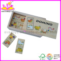 2014 New Wooden Domino Game Toy pour enfants, jeu de jeu Domino éducatif pour enfants, Jouet en bois Domino Game for Baby Wj278168